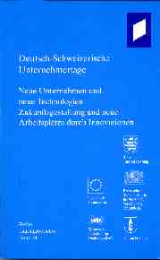 Buch: Deutsch-Schweizerische Unternehmertage